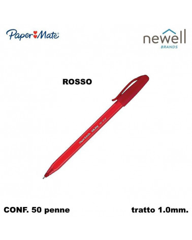 PAPER MATE SFERA INKJOY 100 CAP  ROSSO [50PZ]