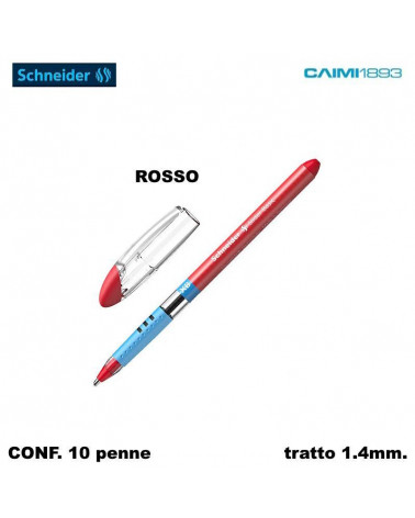 SCHNEIDER SFERA SLIDER BASIC XB ROSSO [10PZ]