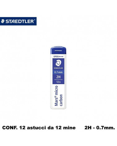 STAEDTLER MINE 0,7  2H [12PZ]