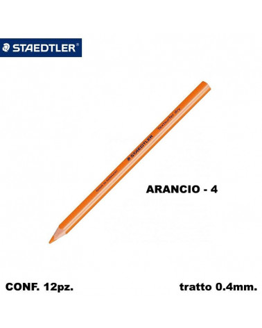 STAEDTLER EVIDENZIATORE MATITA 64-4 ARANCIO-TEXTSURFER [12PZ]