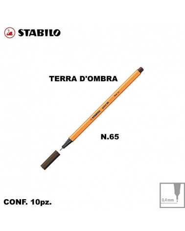 STABILO POINT 88 N.65 TERRA D'OMBRA [10PZ]