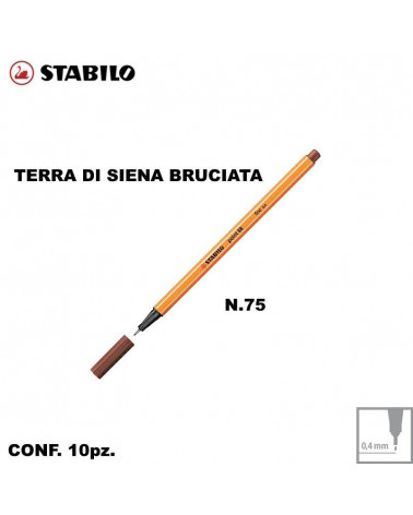 STABILO POINT 88 N.75 TERRA DI SIENA BRUCIATA [10PZ]