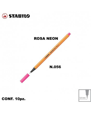 STABILO POINT 88 NEON 056 ROSA [10PZ]