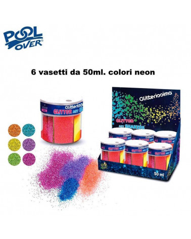 PORPORINA FLUO COLORS 6pz.49053