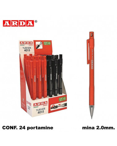 ARDA PORTAMINE 2mm.TURNER [24PZ]
