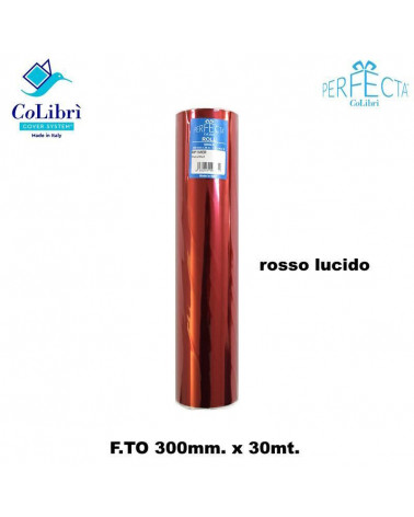 COLIBRI ROTOLO PERFECTA 300X30 ROSSO LUCIDO