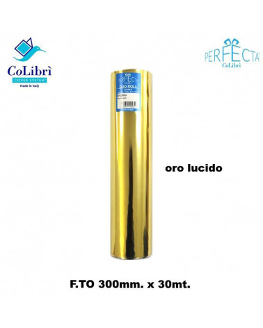 COLIBRI ROTOLO PERFECTA 300X30 ORO LUCIDO