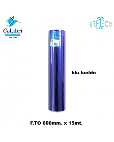 COLIBRI ROTOLO PERFECTA DUO 600X15 BLU LUCIDO