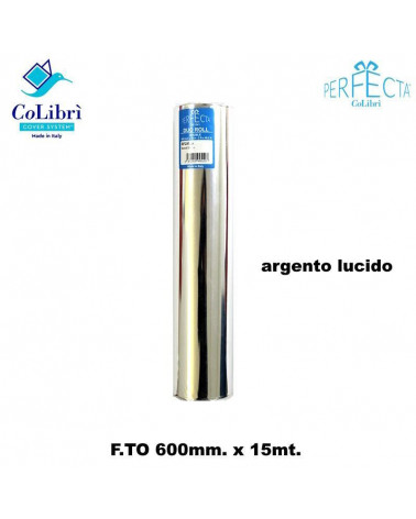 COLIBRI ROTOLO PERFECTA DUO 600X15 ARGENTO LUCIDO