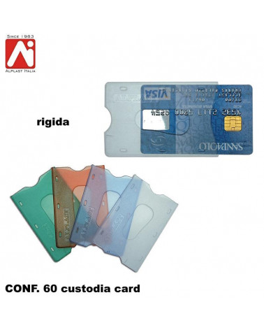ALPLAST CUSTODIA CARD RIGIDA 1009 [60PZ]
