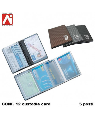 ALPLAST CUSTODIA SCUDO CARD 1008SCF [12PZ]