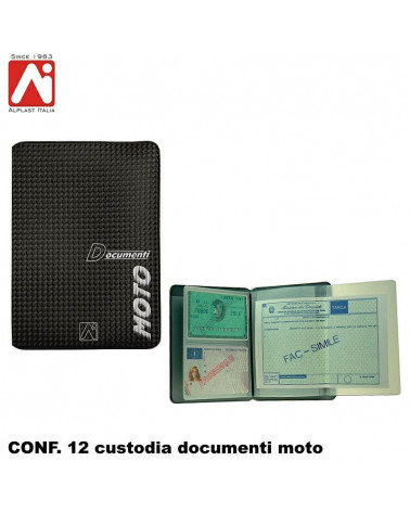 ALPLAST CUSTODIA DOCUMENTI MOTO 1046F [12PZ]