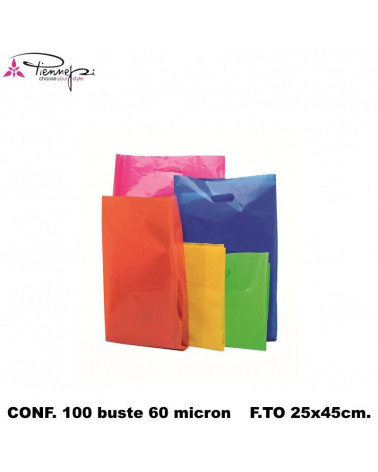 PNP BUSTE REGALO 25X45 FAGIOLO 60my [100PZ]