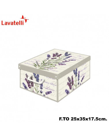 LAVATELLI SCATOLA COLLECTION SMALL LAVANDA PROFUMATA