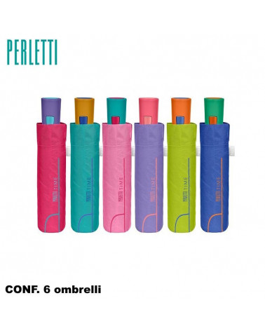 PERLETTI OMBRELLO DONNA MINI 26412 [6PZ]