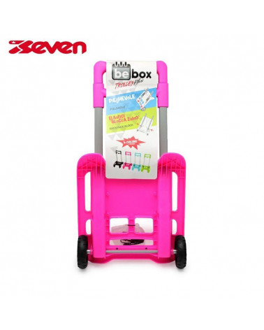 CARRELLO PORTAZAINO BE BOX TROLLEY PLUS ROSA