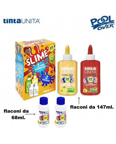 TINTA UNITA SET 2 COLLA METALLIC + 2 ACTIVATOR 50861