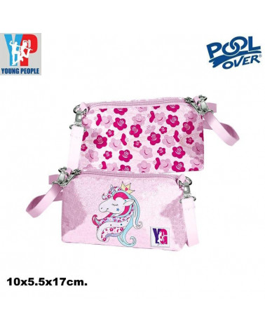 TRACOLLINA C/CERNIERA UNICORN ROSA 51086