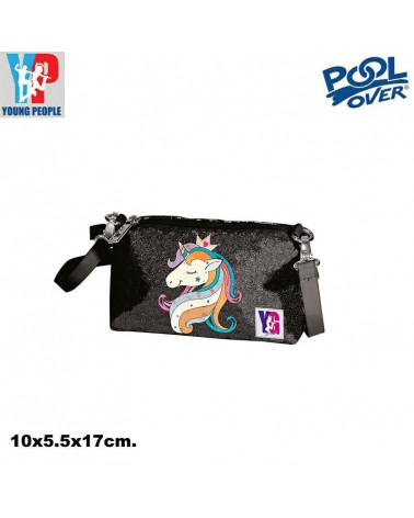 TRACOLLINA C/CERNIERA UNICORN NERO 51087