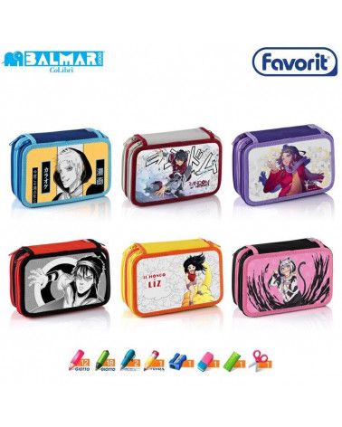 FAVORIT ASTUCCIO 3 ZIP BALMAR BY MANGA