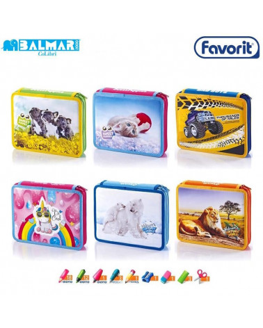 FAVORIT ASTUCCIO 2 ZIP BALMAR BY GRANDE