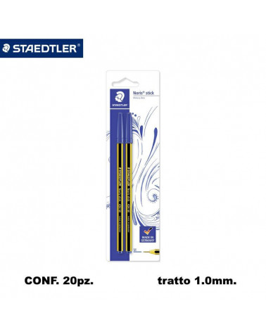 STAEDTLER SFERA 434 20 BLISTER 2PZ.BLU