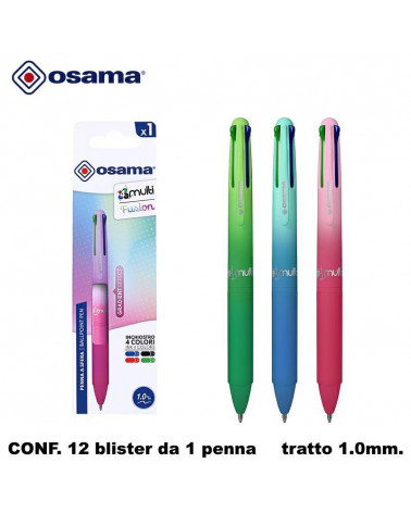 OSAMA SFERA 4 COLORI MULTI FUSION 12 BLISTER 1PZ.