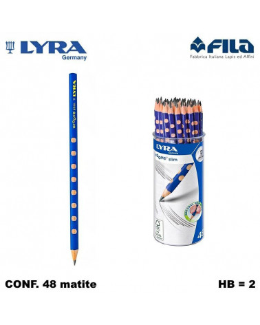 LYRA MATITA GROOVE SLIM 48PZ. L1763480