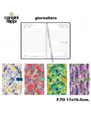 CANGINI FILIPPI AGENDA GIORNALIERA S/D 11X16,5 I05ZF