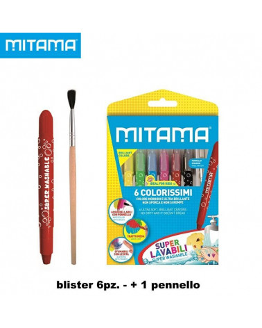 MITAMA COLORISSIMO + PENNELLO BL.6PZ.62860