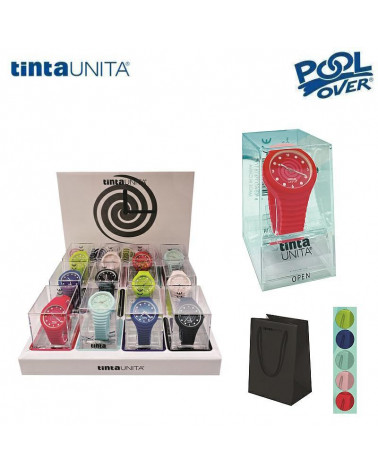 TINTA UNITA OROLOGIO IN SILICONE