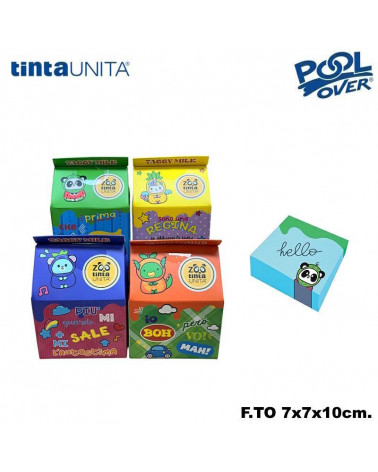 TINTA UNITA ZOO MEMO TAGGY MILK 250fg.