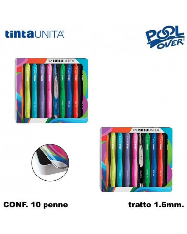 TINTA UNITA METAL BOX 10 PENNA SFERA I'M 1.6 XB