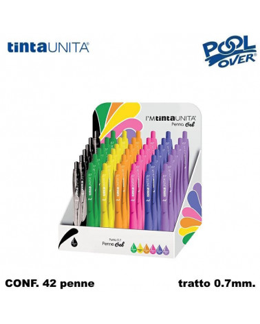 TINTA UNITA ESP 42 PENNA SFERA I'M GEL 0.7 COLOR