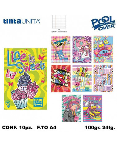 TINTA UNITA YOUNG GIRL 50 SPECIAL MAXI 100gr.A [12PZ]