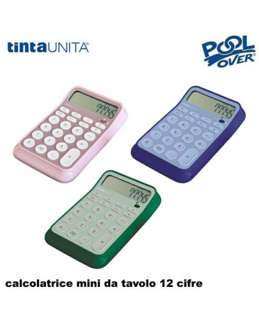 TINTA UNITA CALCOLATRICE VINTAGE MINI DA TAVOLO