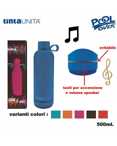 TINTA UNITA SHOP BORRACCIA TERMICA 500ml. CON CASSA SPEAKER