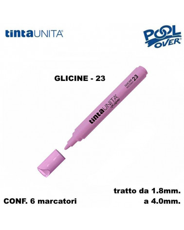 TINTA UNITA MARCATORE ART MARKER P.MEDIA GLICINE 23 [6PZ]