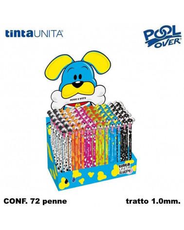 TINTA UNITA SLURPY ESP 72 PENNA SFERA 1.0 INK BLU/NERO