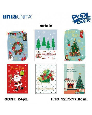 DEDICATO A TE ESP 24 BIGLIETTI POP-UP 3D NATALE