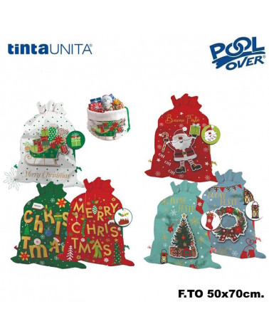 DEDICATO A TE SACCO DO BABBO NATALE 50x70