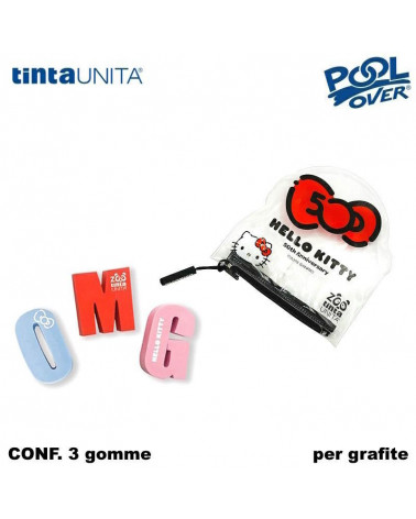 TINTA UNITA HELLO KITTY SET 3 MINI GOMME