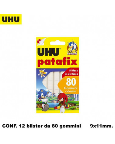 UHU PATAFIX ADESIVO SONIC 7005923 [12PZ]