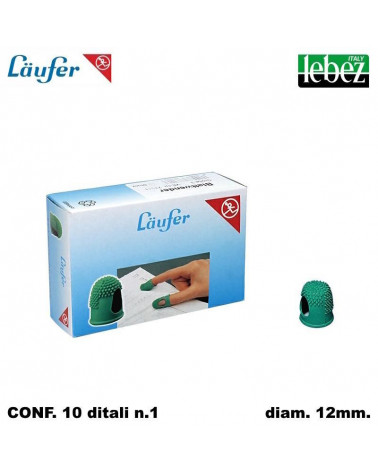 LEBEZ DITALE GOMMA LAUFER N.1 [10PZ]
