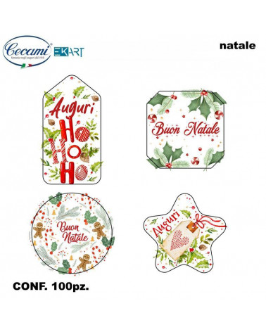 CECAMI CHIUDIPACCO NATALE 50192CP [100PZ]
