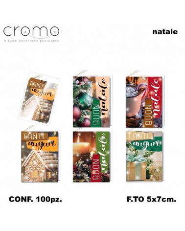 CROMO CHIUDIPACCO NATALE NT.8551 [100PZ]