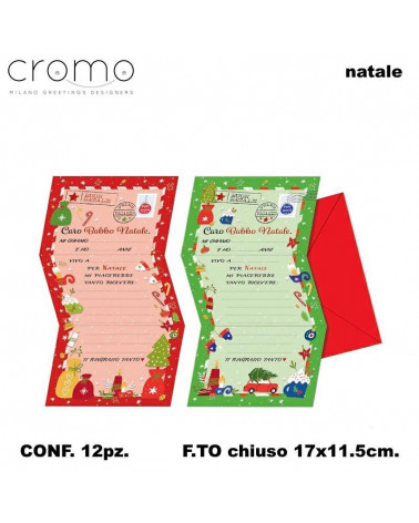 CROMO LETTERINE NATALE NT.9284 [12PZ]