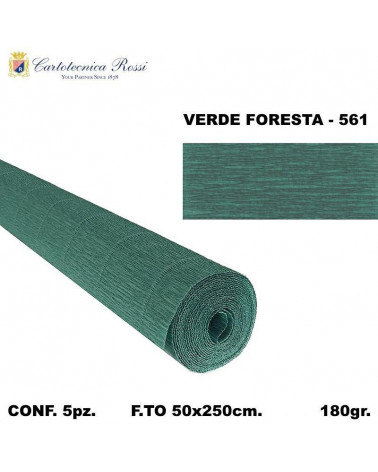 C.ROSSI CRESPO 180GR.50X250CM. VERDE BOSCO 561 [5PZ]