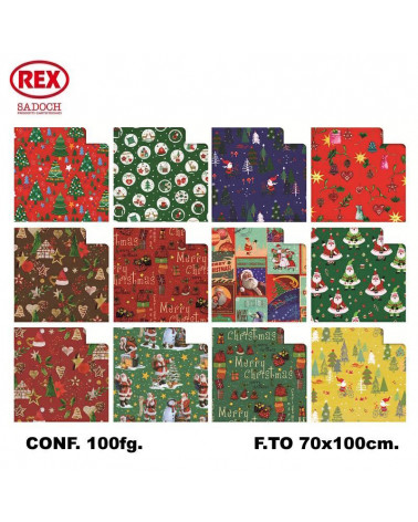 REX CARTA REGALO Z 100FG.NATALE