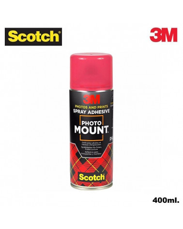 SCOTCH 3M COLLA SPRAY PHOTO MOUNT 400ml.
